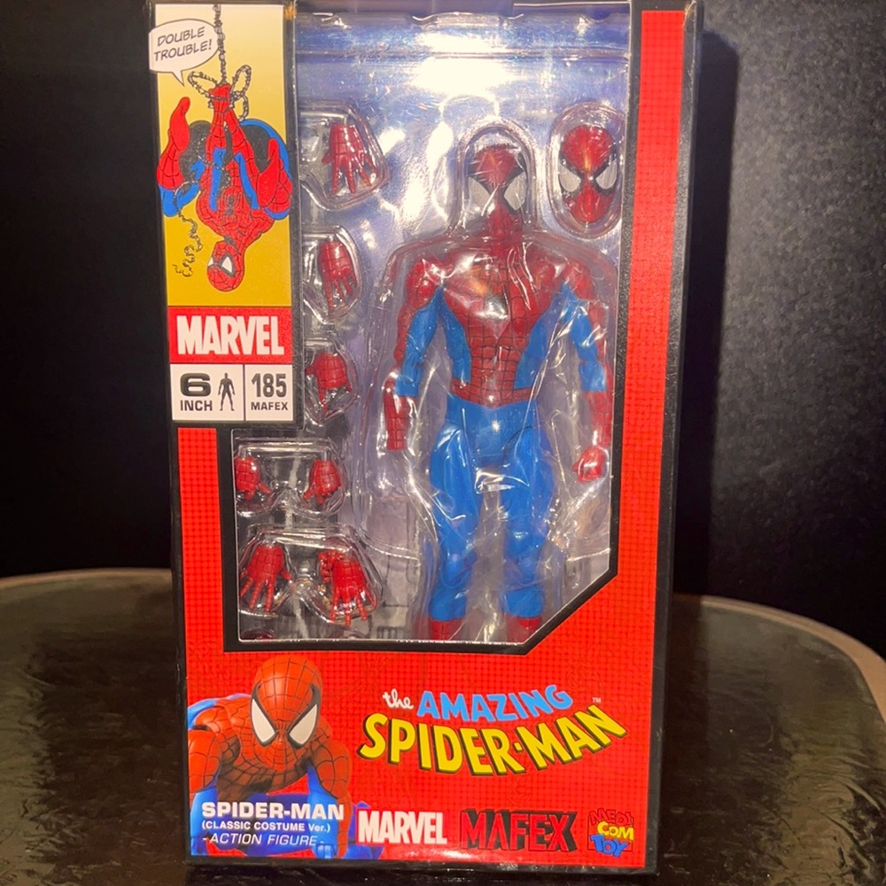 Medicom  MAFEX  SPIDER-MAN CLASSIC COSTUME Ver.  No.185